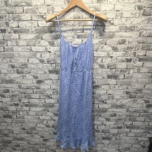 NWT J. Crew Blue Midi Dress Size 6